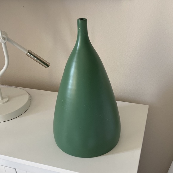 Jose Sosa Vintage 2003 Pottery Vase  Chulucanas PERU sea green serene earthy - Picture 11 of 15